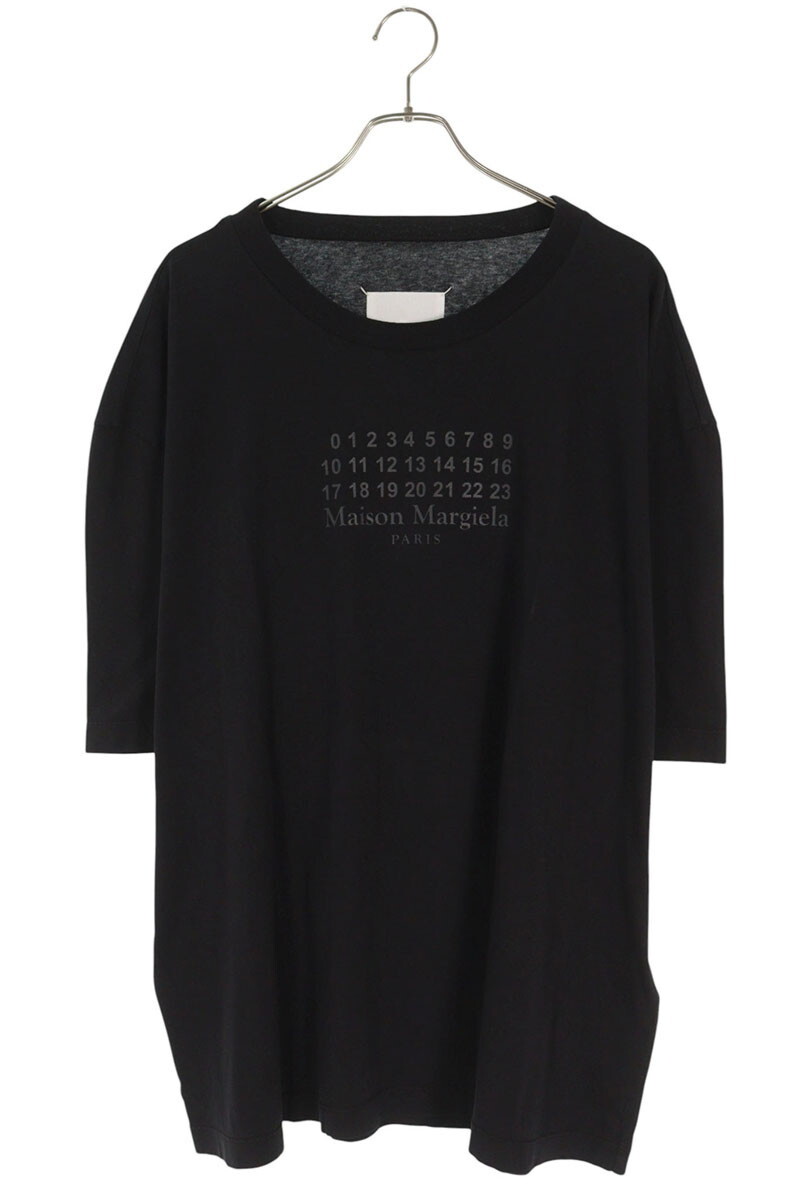 メゾンマルジェラ サイズ:M 25AW S67GC0042S24575 カレンダーロゴプリントTシャツ 新古品 SB01拍卖