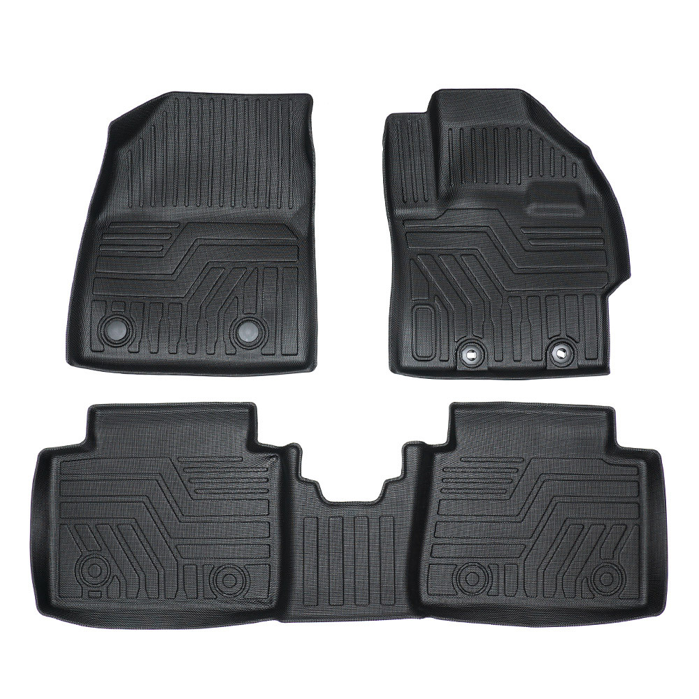 新型 アクアMX系 3D立体 フロアマット 立体 カーマット 防水 滑り防止 耐汚れ TPE素材 専用設計 3Pセット拍卖