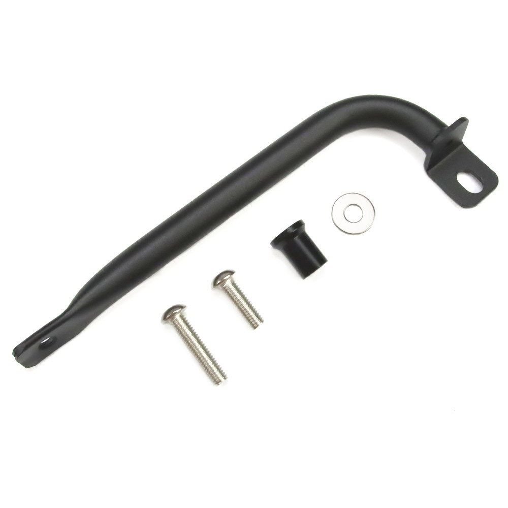 カワサキ対応 Z900RS(18-24)用 タンデムアシストグリップ サイドバッグサポート ブラック ステンレス製 クラシカルカスタムパーツ 右側拍卖