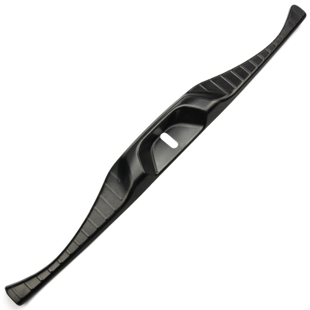 アルファード/ヴェルファイア40系 ラゲッジスカッフプレート ステップガード 304ステンレス製 ブラック@拍卖