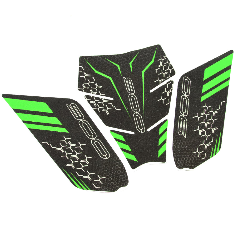カワサキ対応 Z900(2017~)用 タンクパッド Z900RS 高品質PEAV材質 防水防滑 防摩耗 カスタムパーツ 傷防止 ドレスアップ 黒/グリーン拍卖