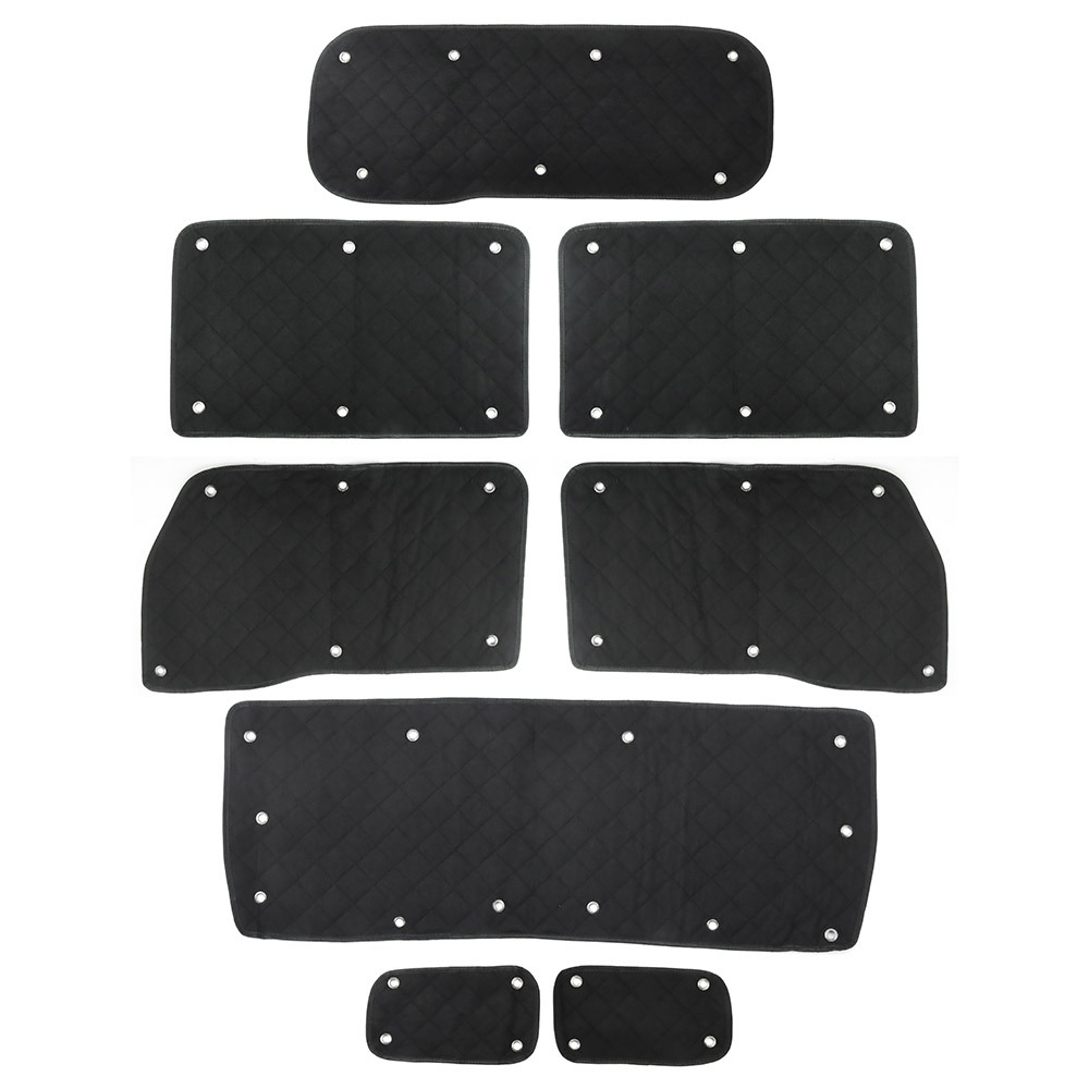 スズキ ジムニー ノマド JC74 サンシェード 1台分 メッシュカーテン カーシェード 5層構造 吸盤貼付 車中泊 アウトドア拍卖