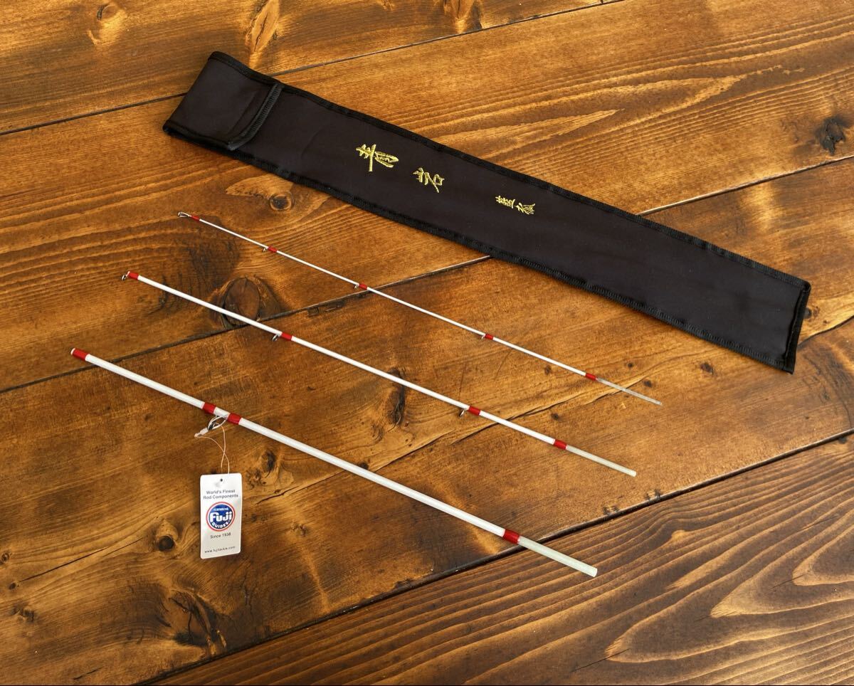 超軽量 トラウトロッド パックロッド ブランクス グラスロッド ホワイト 渓流釣り拍卖