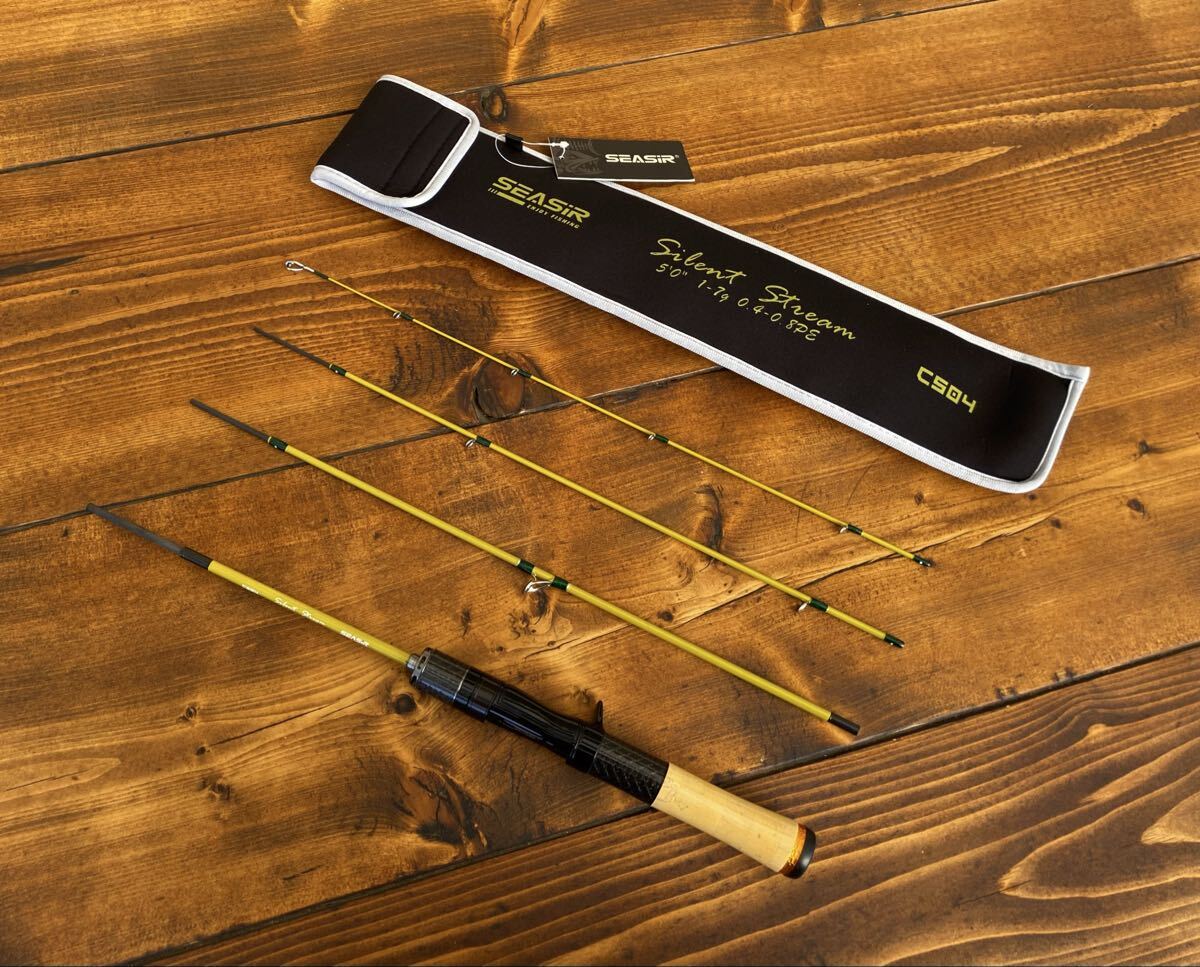 超軽量 カーボンロッド 4ピース ベイトロッド トラウトロッド 山女魚 岩魚 パックロッド 渓流釣り拍卖