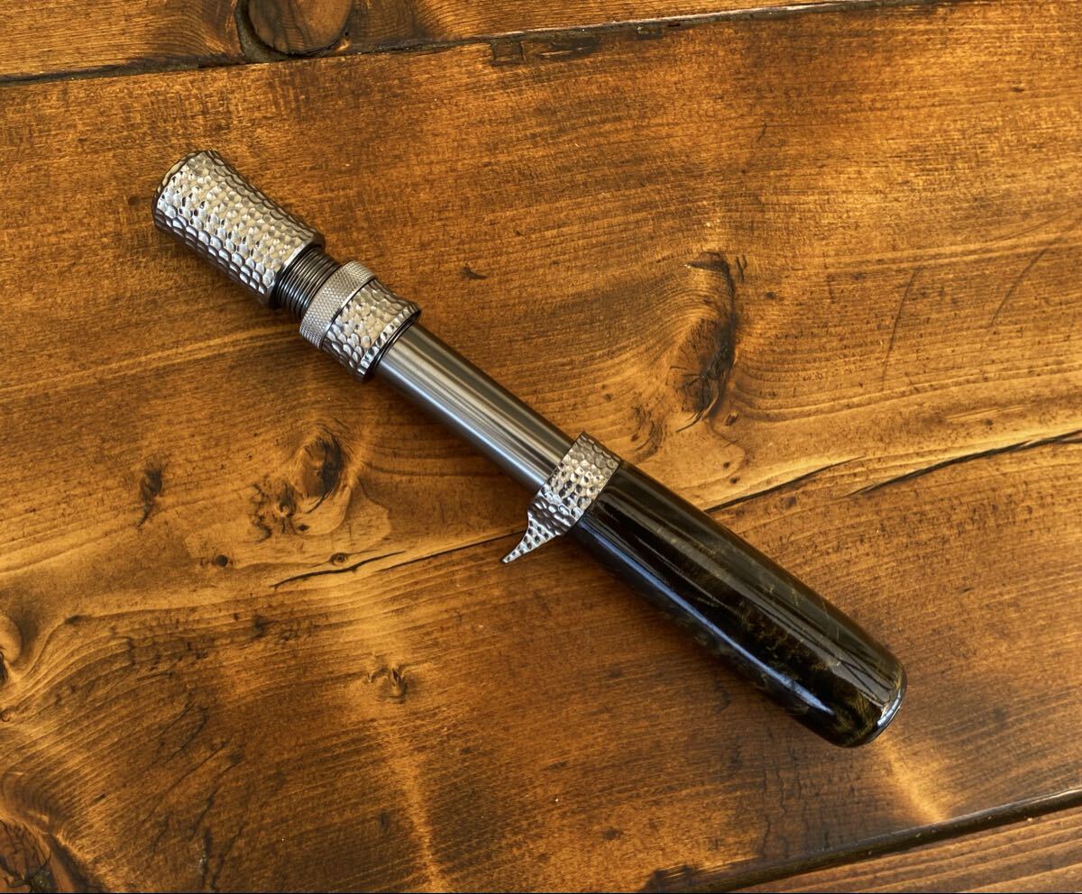 トラウトグリップ インロッドフェルール 渓流釣り ベイトロッド用 天然木拍卖