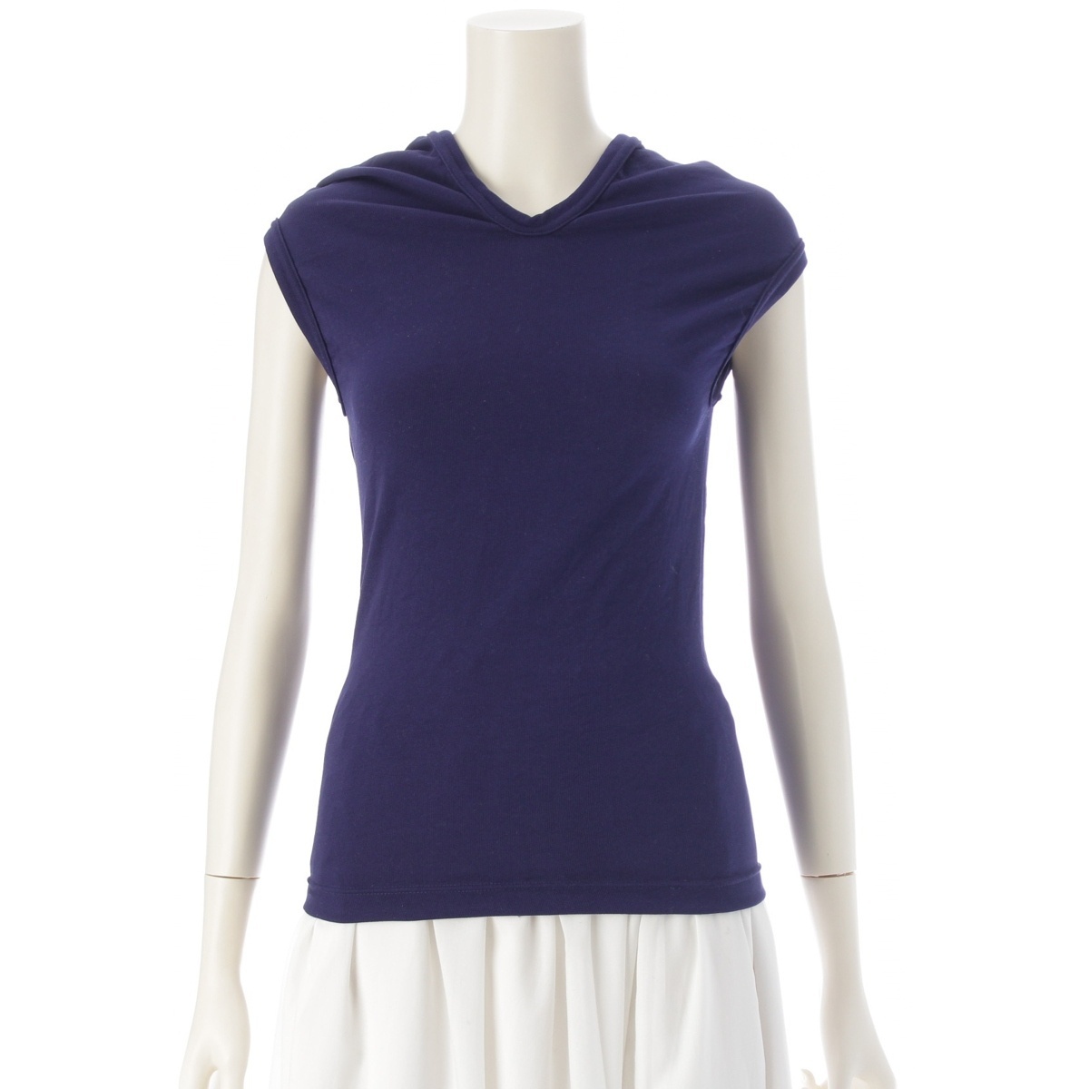 コムデギャルソン AD2007 08SS 二次元 平面 フードバラクラバ 変形 カットソー GA-T019 パープル系 SS【中古】拍卖