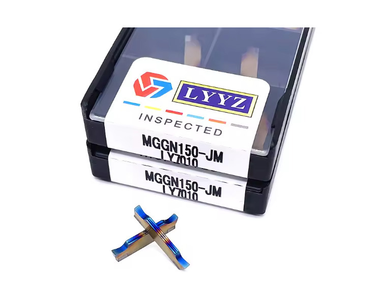 切れ味抜群!MGGNタイプ ナノブルーコーティング 突っ切りバイト用 チップ 1.5mm 10個 ステンレス一般鋼材拍卖