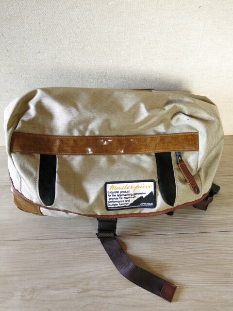 【中古品】Master-piece・マスターピース「ショルダーバッグ」欠品あり MSPC ドメブラ 大きめバッグ拍卖