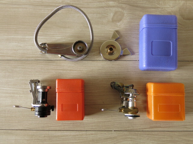 【美品】シングルバーナー 3台 小型ガスバーナーコンロ 現状渡し アウトドア キャンプ 予備 ストーブ拍卖