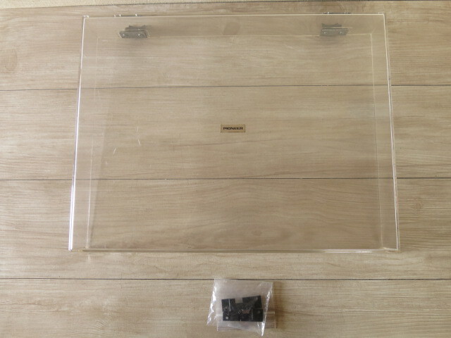 【中古品】Pioneer・パイオニア「ダストカバー」ヒンジ有り*ターンテーブル レコードプレーヤー アクセサリー拍卖