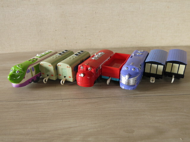 【現状渡し】プラレール チャギントン 3種 ウィルソン ココ ハリソン 車両拍卖