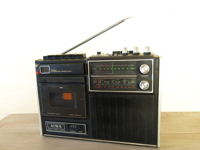 【現状渡し】AIWA・アイワ「TPR-301」3バンドカセットラジオレコーダー ラジカセ拍卖