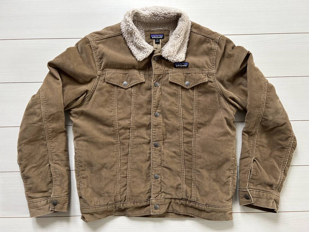 パタゴニア M's Pile Lined Trucker Jkt サイズM メンズパイルラインドトラッカージャケット パイル コーデュロイ 拍卖