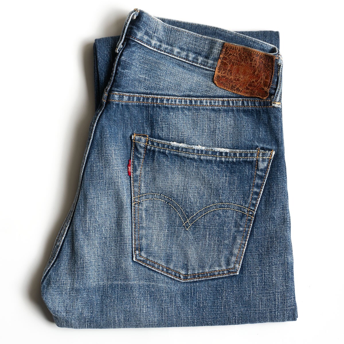 【希少モデル】 LEVI'S VINTAGE CLOTHING【 53501 / 501XX エンシャントブルー ビッグE デニムパンツ 】W34 旧日本製 wl 25110099拍卖