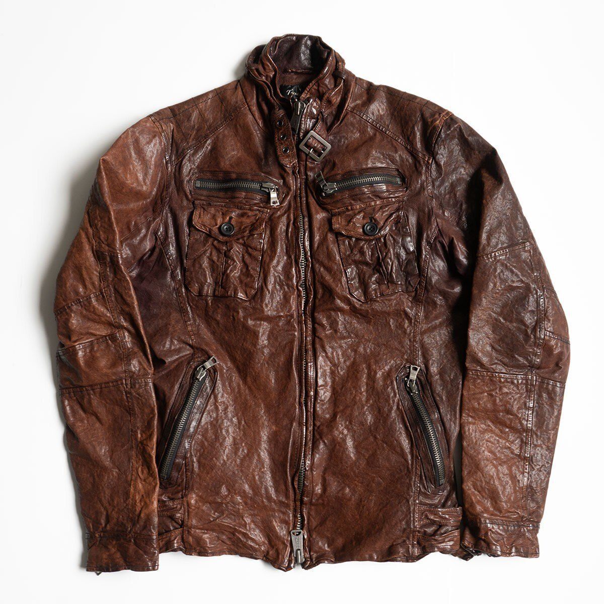 【美品】TORNADO MART【レザージャケット】L トルネードマート 25060910拍卖