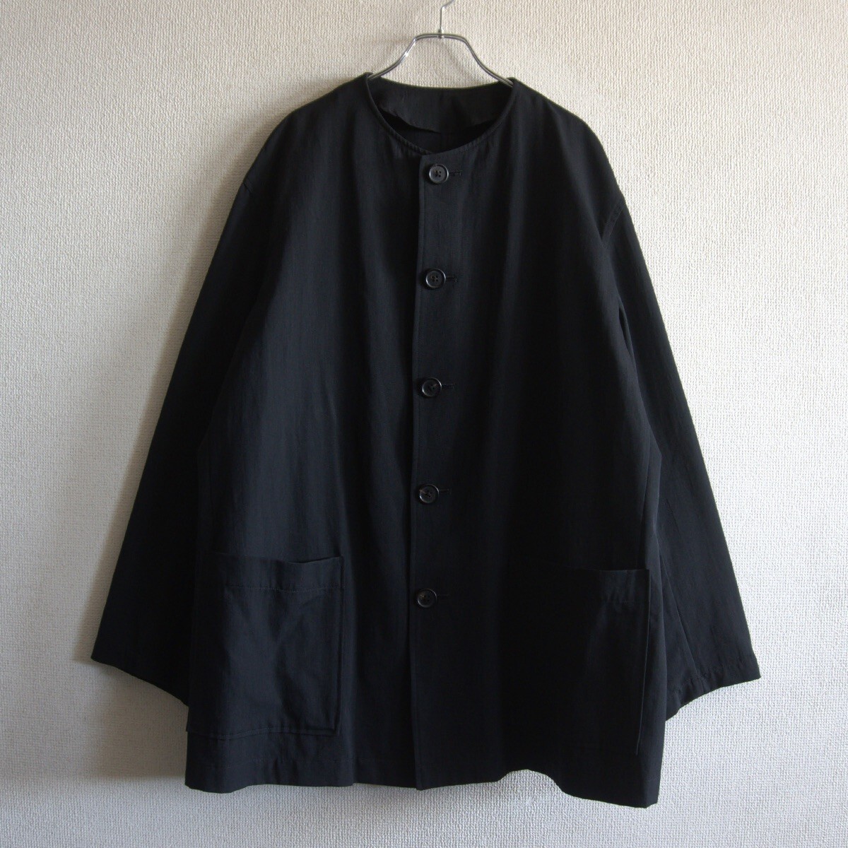 【美品】Y's for men【ノーカラー カバーオール ジャケット】 YOHJI YAMAMOTO ワイズフォーメン 25110524拍卖