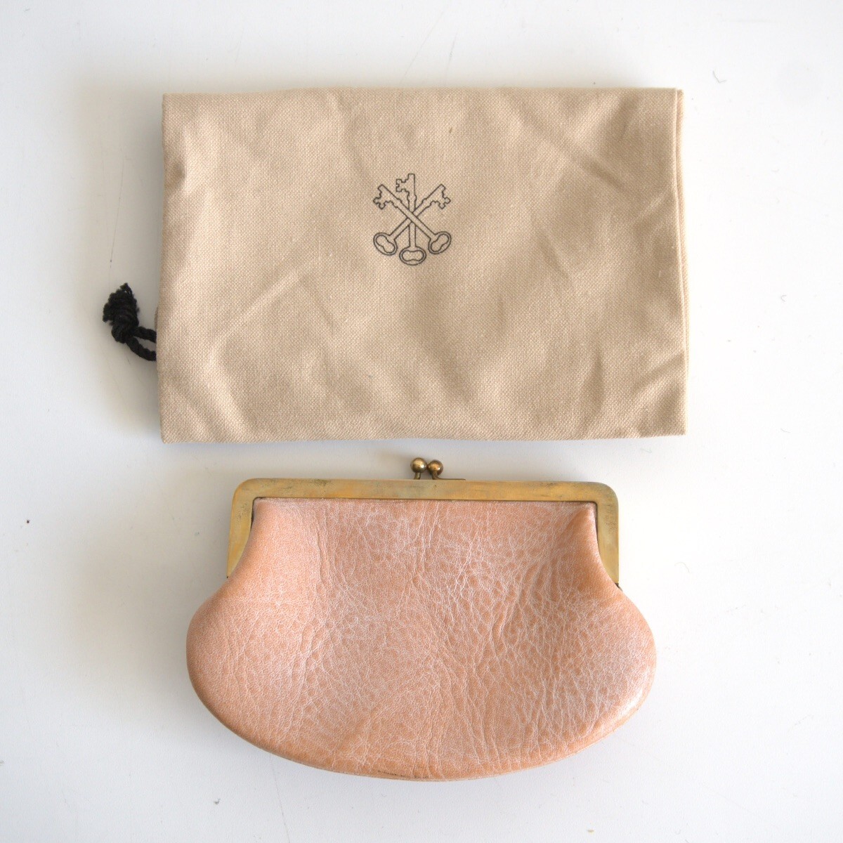 【未使用品】 ARTS&SCIENCE 【gamaguchi purse】 がま口 財布 アーツ&サイエンス 25110547拍卖