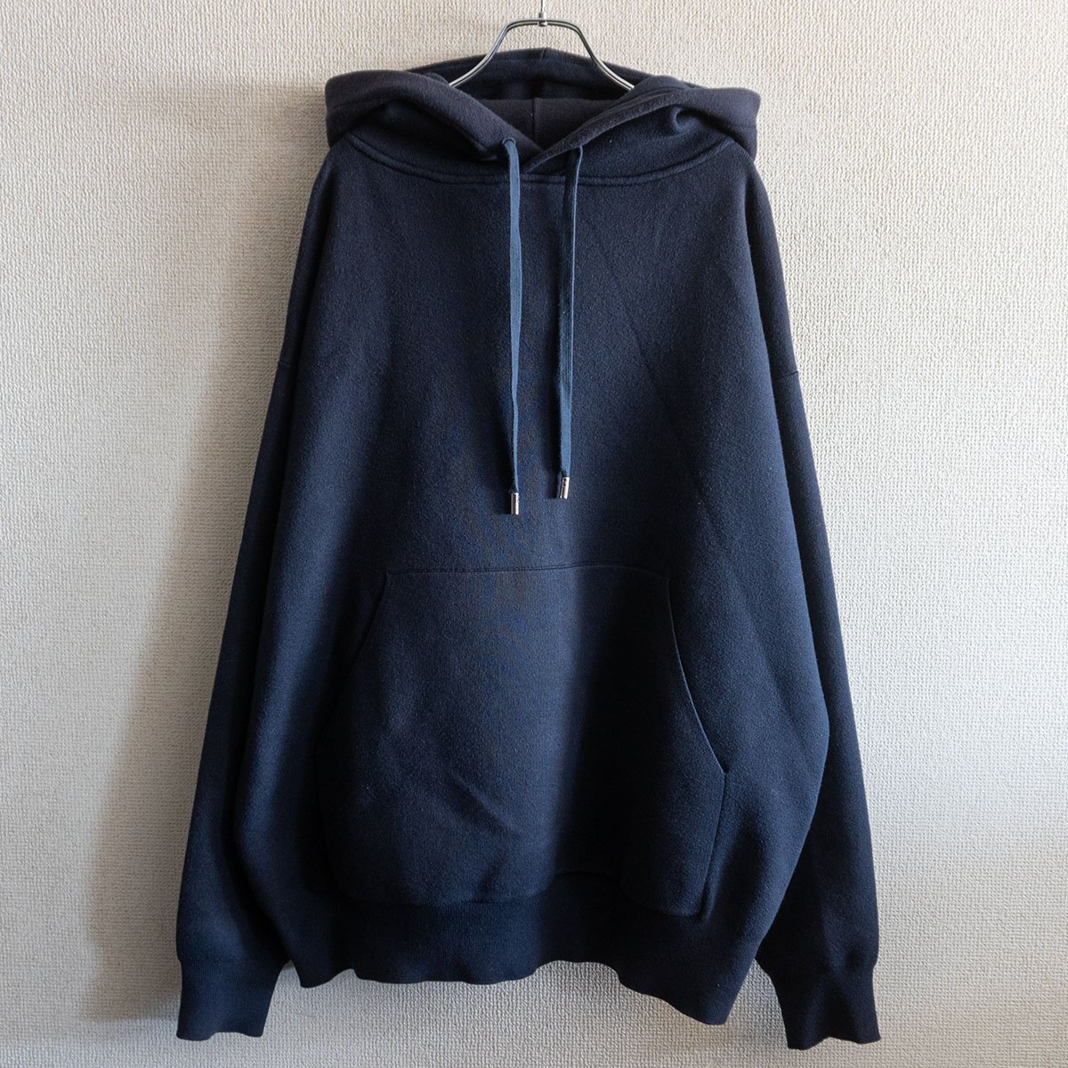 【美品】CABaN【カシミヤ混 コットン ニット プルオーバー パーカー】L キャバン s2511104拍卖