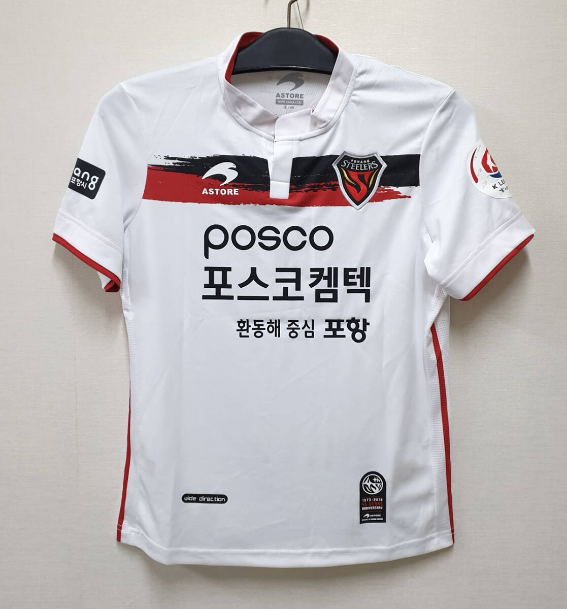 18 浦項スティラーズ(A)#12 金承大 Kim Seung-dae 選手用正規 ASTORE Kリーグ用 S拍卖