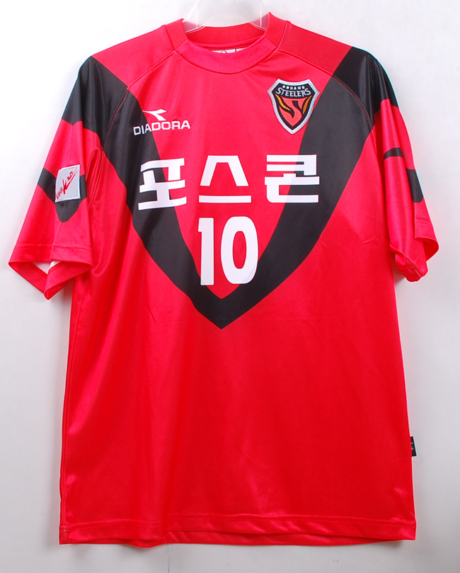 02浦項スティラーズ(H)#10 李東国 選手用 diadora正規 リーグ用 L 拍卖
