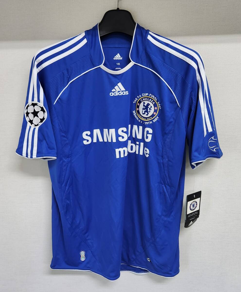 07-08 チェルシーCHELSEA CFC(H) #13 ミヒャエル・バラック BALLACK 半袖 adidas正規 UEFA CL仕様 JASPO XO拍卖