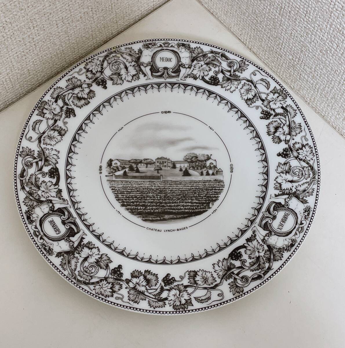 【アンシェンヌ・マニュファクチュール・ロワイヤル・ド・リモージュ 絵皿】Ancienne Manufacture Royale de Limoges/A711-104拍卖