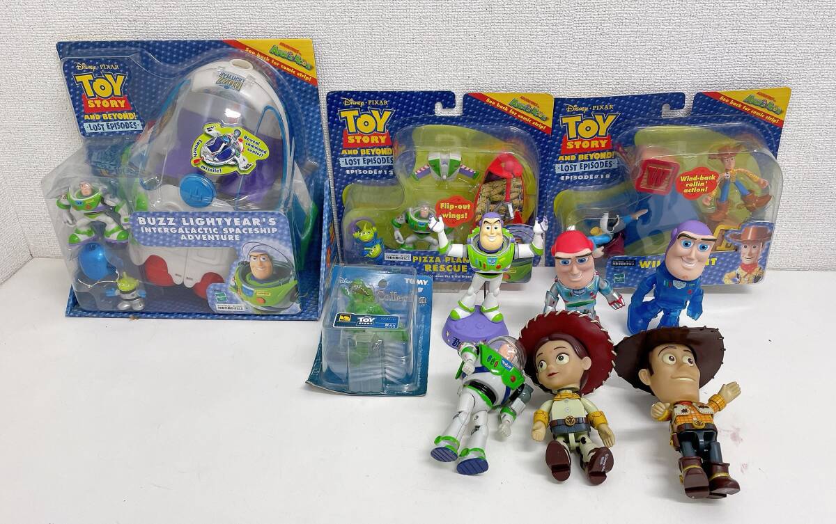 【トイストーリー レッドロッキン バズライトイヤーなど おもちゃ まとめて】スペースシップ アドベンチャー/レックス/K711-272拍卖