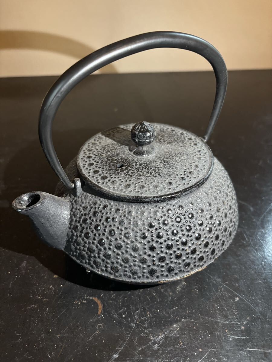 南部鉄器 鉄器 鉄瓶 急須 金属工芸 茶道具 茶器 昭和レトロ アンティーク ビンテージ インテリア 工芸品 雑貨 当時物 1円拍卖