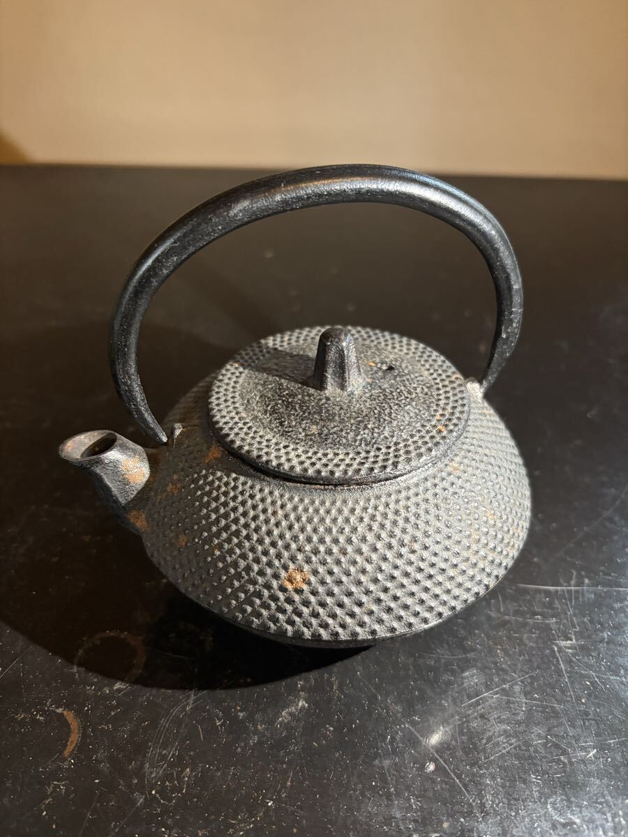 鉄器 鉄瓶 急須 金属工芸 茶道具 茶器 昭和レトロ アンティーク ビンテージ インテリア 工芸品 雑貨 当時物 1円拍卖