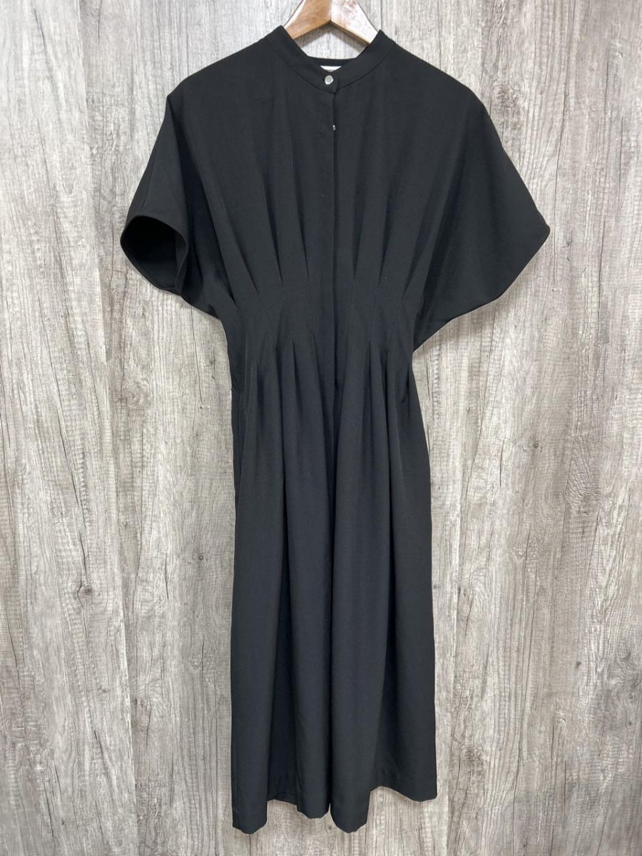 COTORICA コトリカ ウエストタックワンピース ワンピース sizeS/黒 ◆■ レディース拍卖