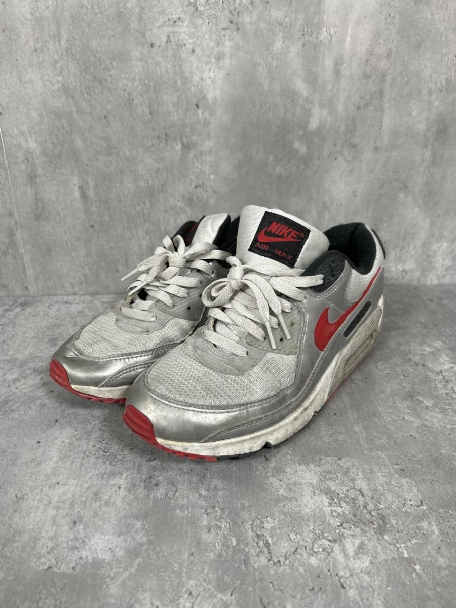 NIKE ナイキ air max 90 photon dust ローカット スニーカー size27cm/シルバー ■■ メンズ拍卖
