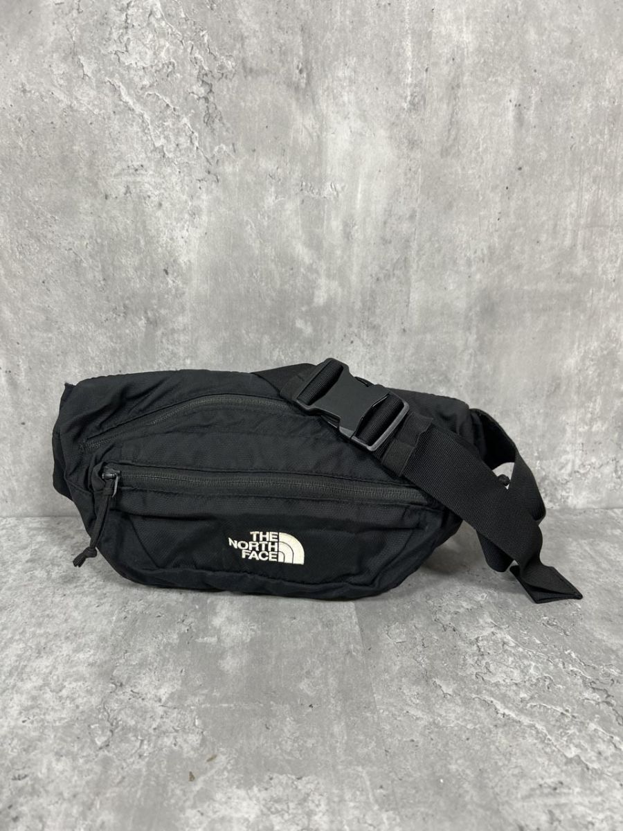 THE NORTH FACE ザノースフェイス スウィープ ウエストポーチ バッグ sizeF/黒 ■■ メンズ拍卖