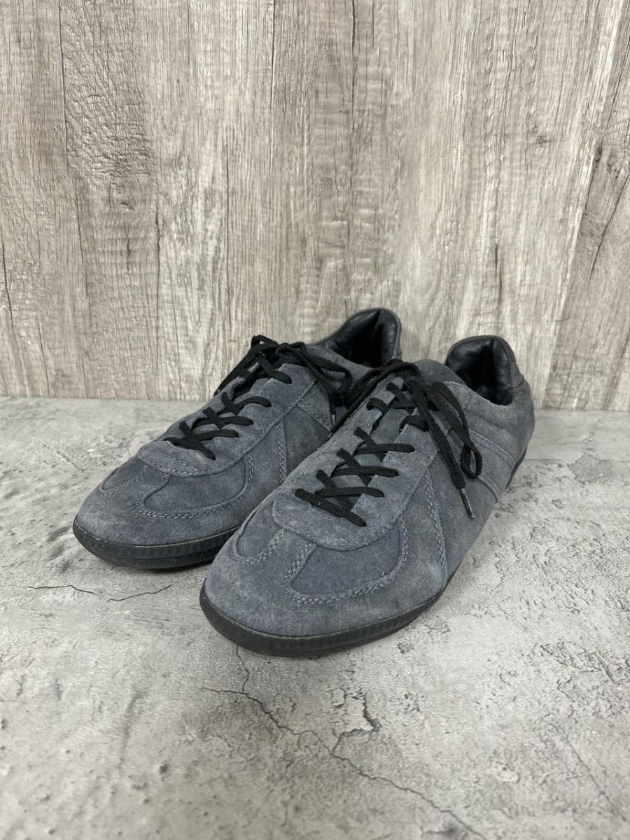 GERMAN TRAINeR GLR ジャーマントレーナー ローカット スニーカー size43/27〜27.5/グレー ■■ メンズ拍卖