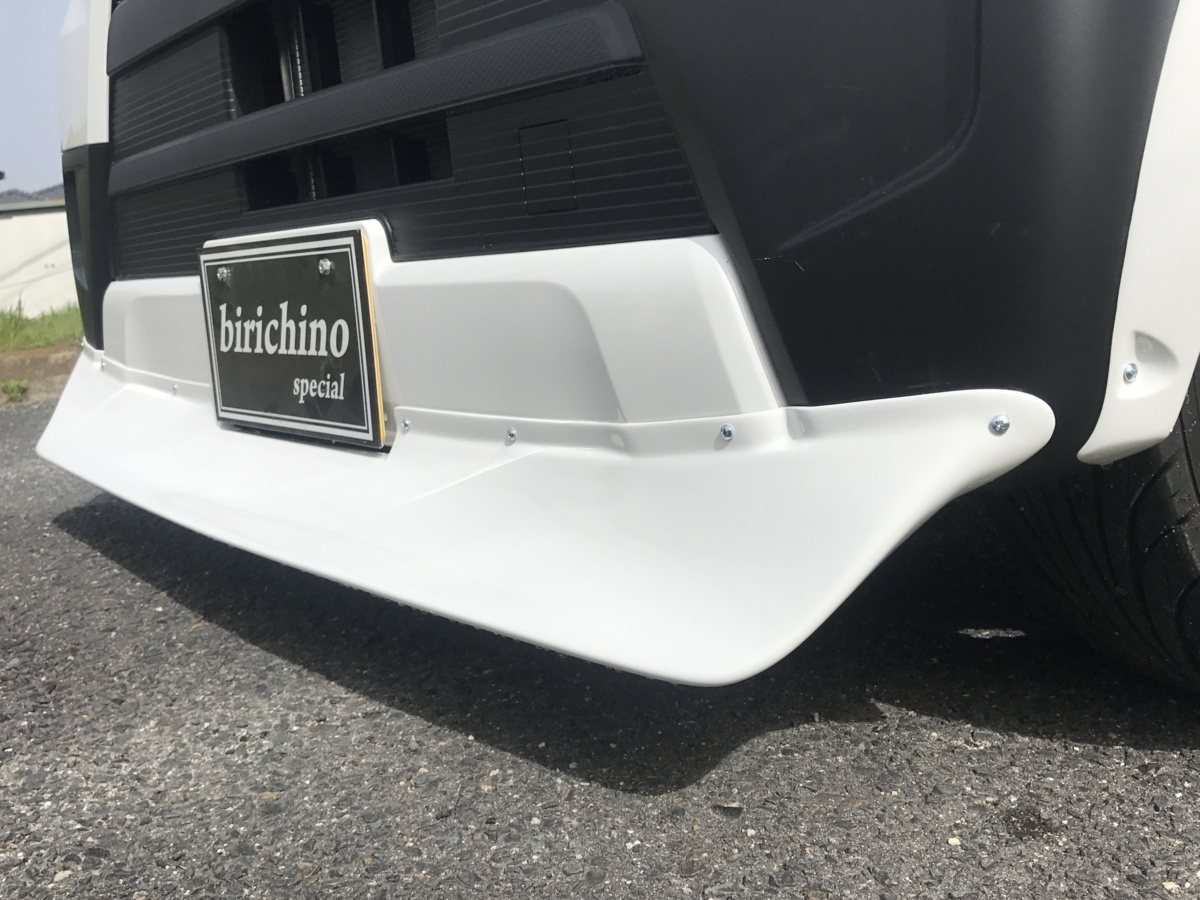 ハイゼット デッキバン デッキV S321V 専用 チンスポ フロントスポイラー はろーすぺしゃる ハロースペシャル拍卖