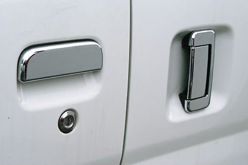 ハイゼットカーゴ メッキドアハンドルカバー リアハッチカバー 7p リアハッチアウターハンドルカバー拍卖