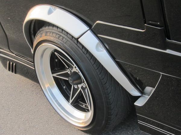 ハイゼットトラック ジャンボ 200後期 S200P 専用 オーバーフェンダー 前後セット ハロースペシャル 拍卖