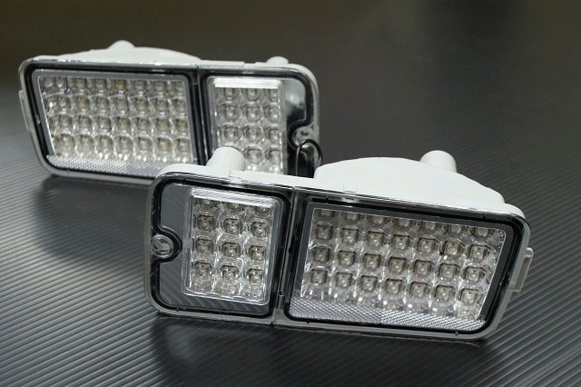 ハイゼットトラック前期S500P オールクリアーLEDテール 左右セット クリアーテール ジャンボ 標準ハロースペシャル はろーすぺしゃる拍卖