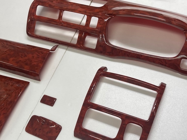 ハイゼットトラック前期 S210P インテリアパネルカバー6P 茶ウッド調 茶木目 内装パネルカバー はろーすぺしゃる 拍卖