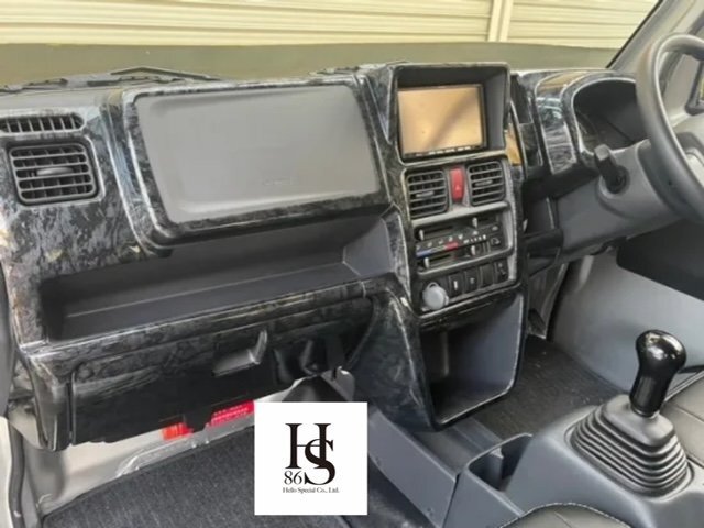 DA16T スーパーキャリイ インテリアパネルカバー14P 黒木目 黒ウッド調 内装パネルカバー はろーすぺしゃる インパネ拍卖