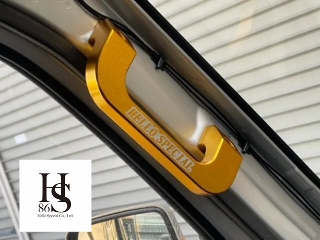 キャリイ DA63T アシスト グリップ 左右セット。 アルミ アシストグリップ ゴールド 金 キャリィ CARRYTRUCK 拍卖