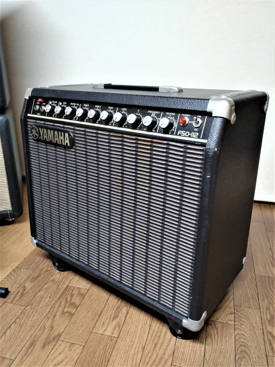 YAMAHA F50-112 ギターアンプ オリジナルフットスイッチ付き!!拍卖
