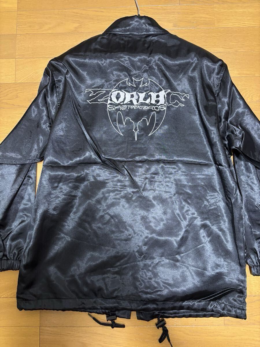ZORLAC ゾーラック コーチジャケット サテン L 80's 90's SK8 スケーター 新品 デッドストック拍卖