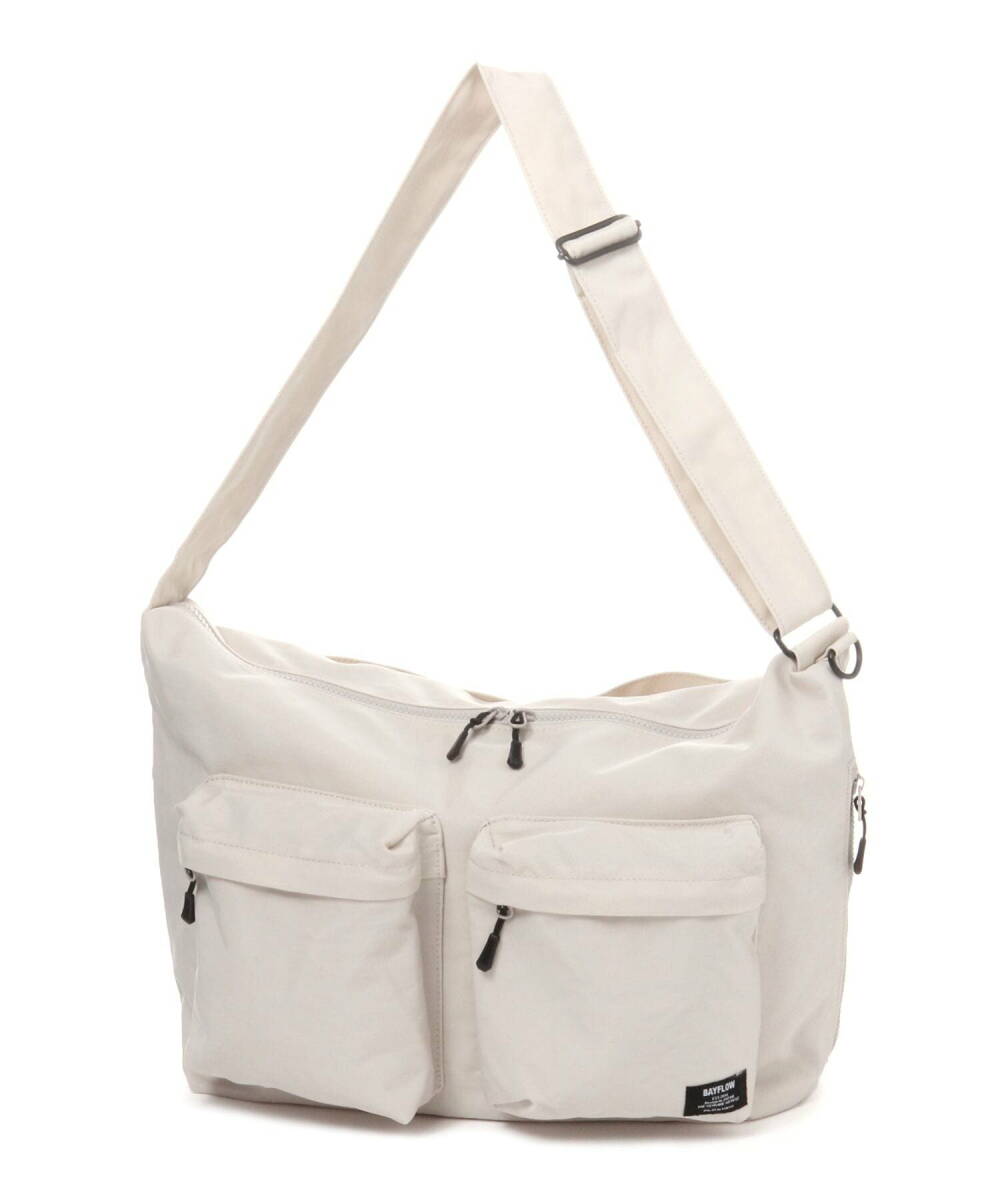 新品、未使用 BAYFLOW ベイフロー フロントPKビックショルダー グレージュ拍卖