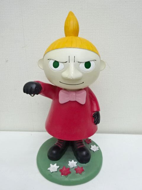 Moomin ムーミン リトルミィ 置物 ソーラーランタン欠品 USED品 45㎝拍卖