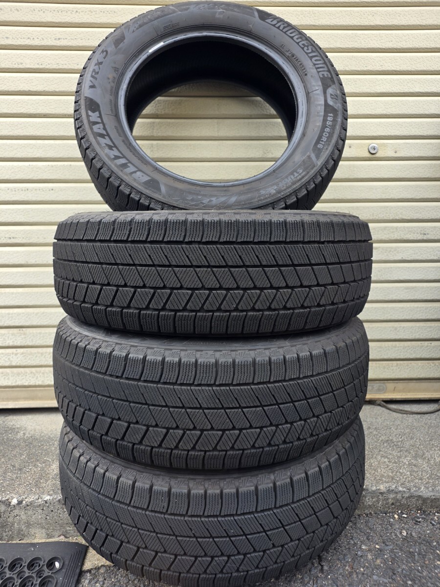 ★195/60R16★4本セット★バリ溝★ブリザック★21年製★スタッドレス祭★売り切ります★赤字覚悟★拍卖