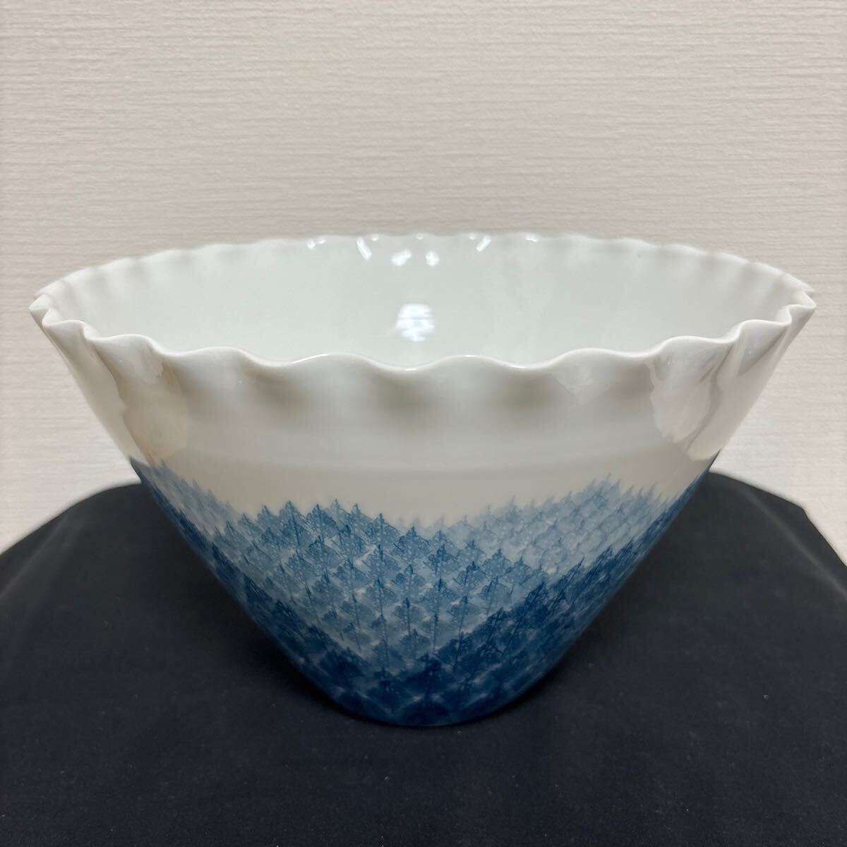 藤井朱明 壺 飾り壺 花器 日展人気作家 花瓶 有田焼 早春拍卖