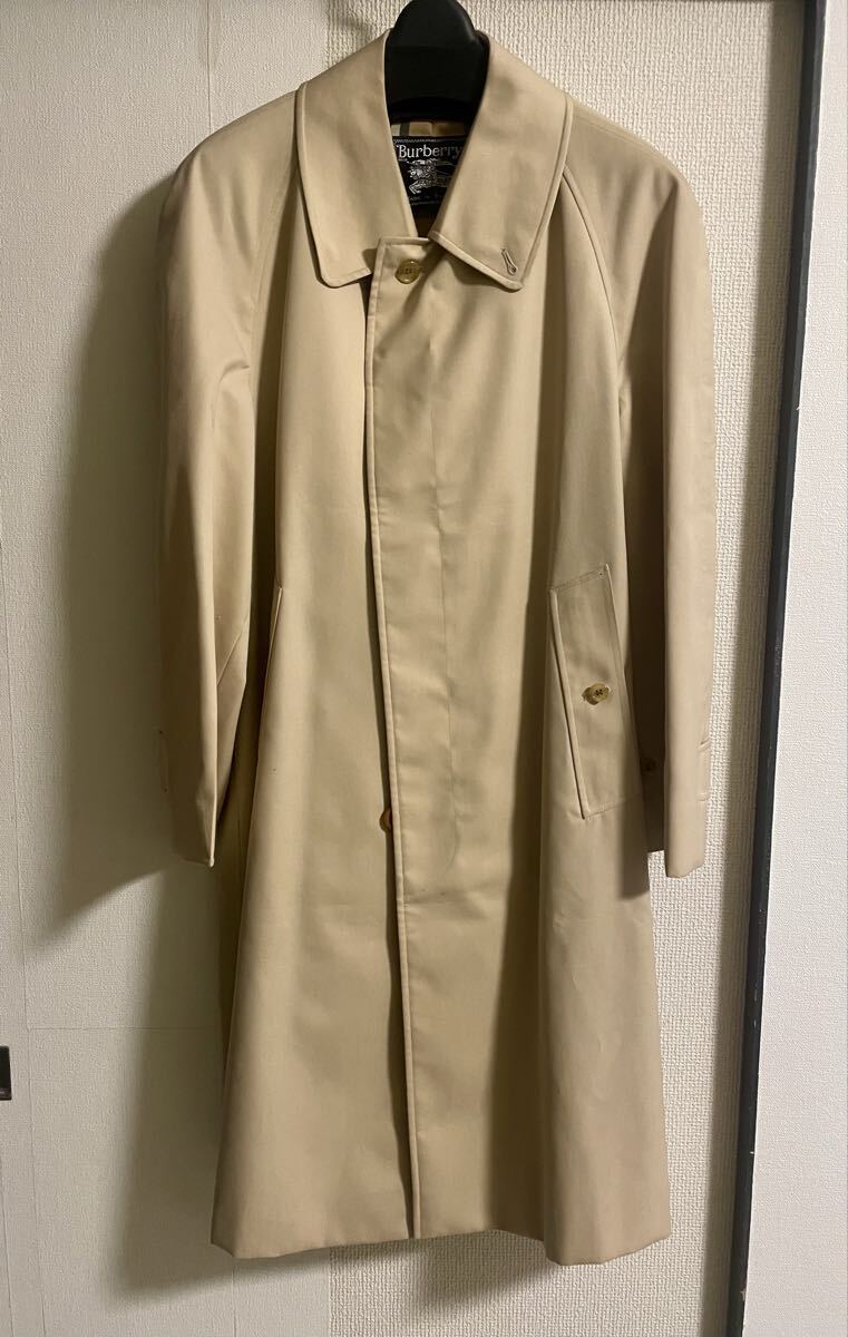 バーバリー ステンカラーコート ビンテージサイズSHT42拍卖