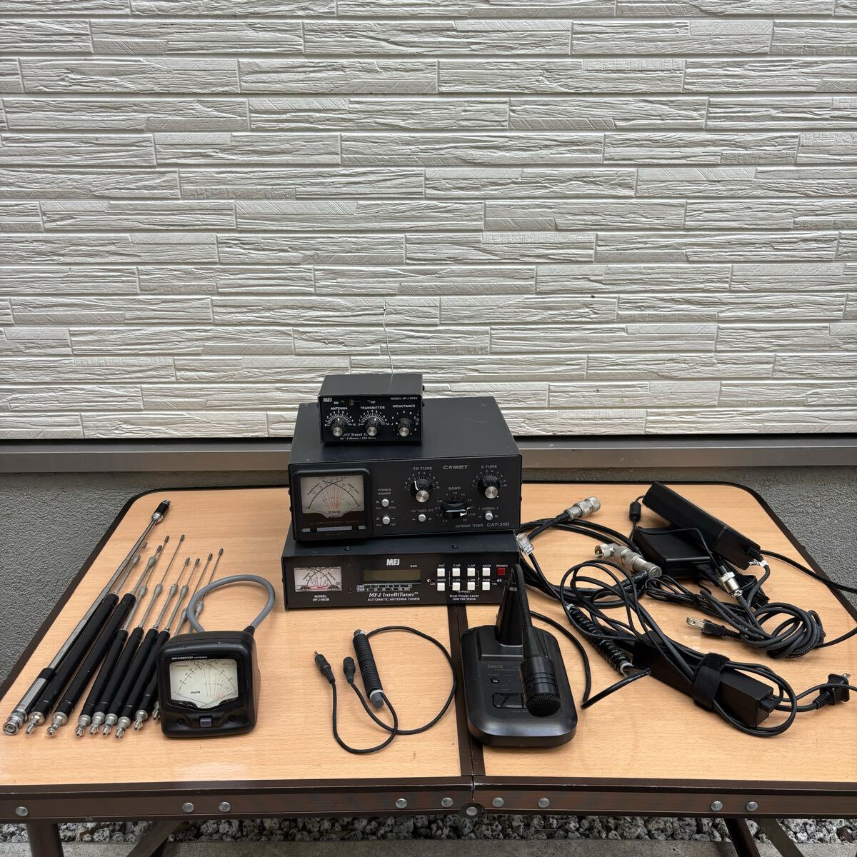 COMET CAT-300 MFJ MFJ-993B MFJ-902B DIAMOND RH-770 14/21/28/50MHZ 無線機 AM-508E セット拍卖