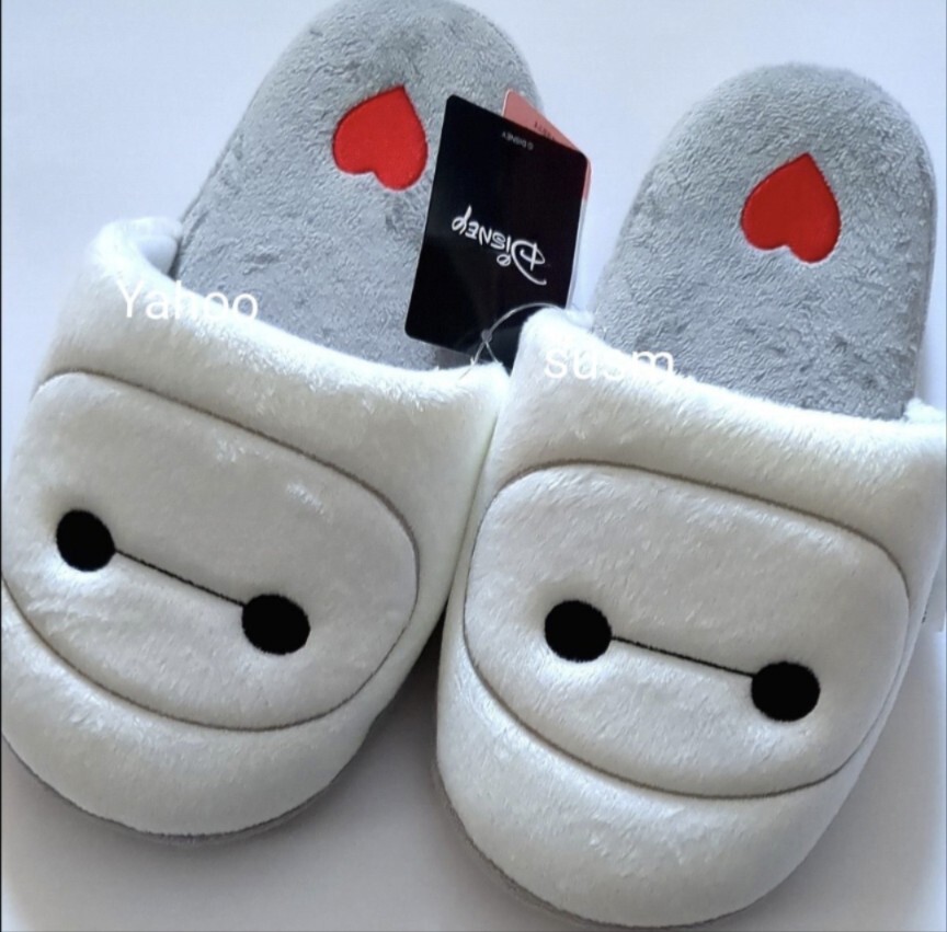 ディズニー ベイマックス スリッパ ルームシューズ レディース あったか Disney 室内履き拍卖