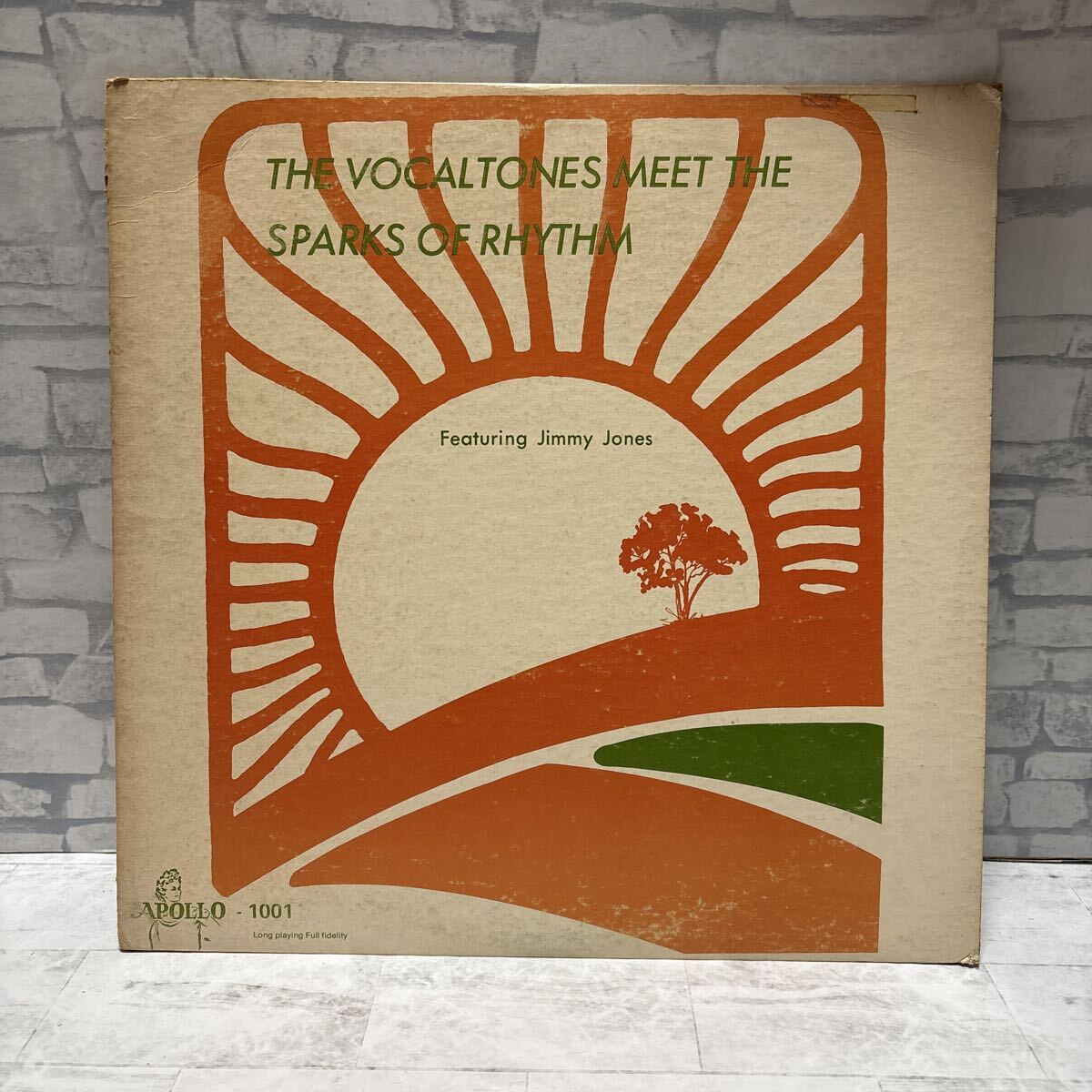 Sparks Of Rhythm, The Vocaltones The Vocaltones Meet The Sparks Of Rhythm Featuring Jimmy Jones【LP】US盤拍卖